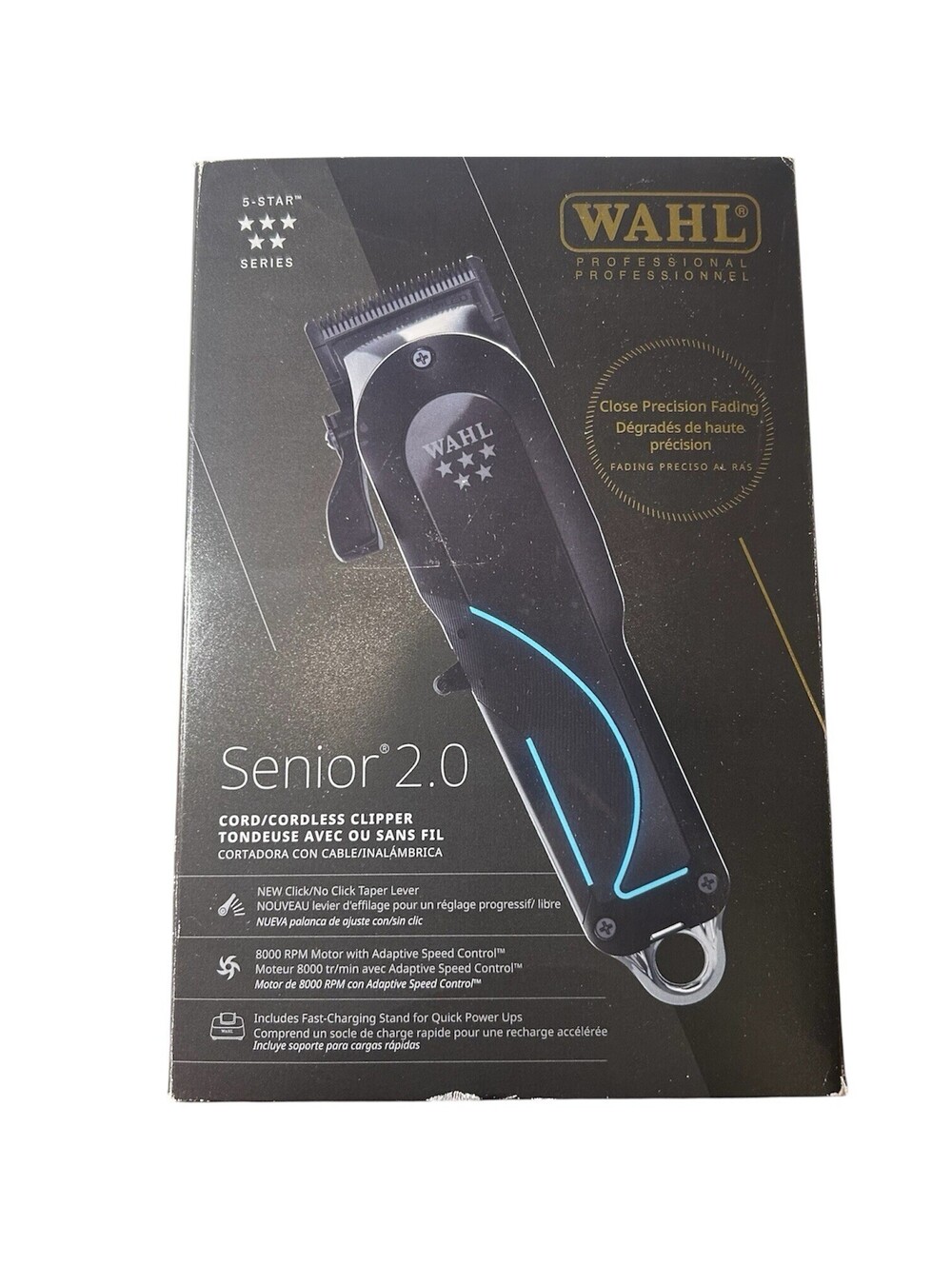 Wahl 5-Star Senior 2.0 Professional-Grade Cordless Clipper 8,000 RPM Brushless